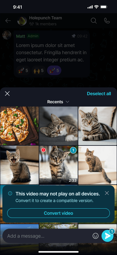 Convert Incompatible Videos ποΈ Β· Mobile This video may not play on all devices - with a 'Convert video' button.